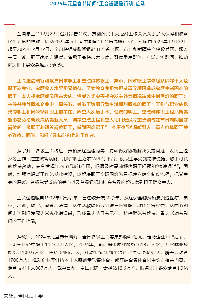 啟動！2025年元旦春節(jié)期間&ldquo;工會送溫暖行動&rdquo;即日起至2025年2月12日在全國開展.png
