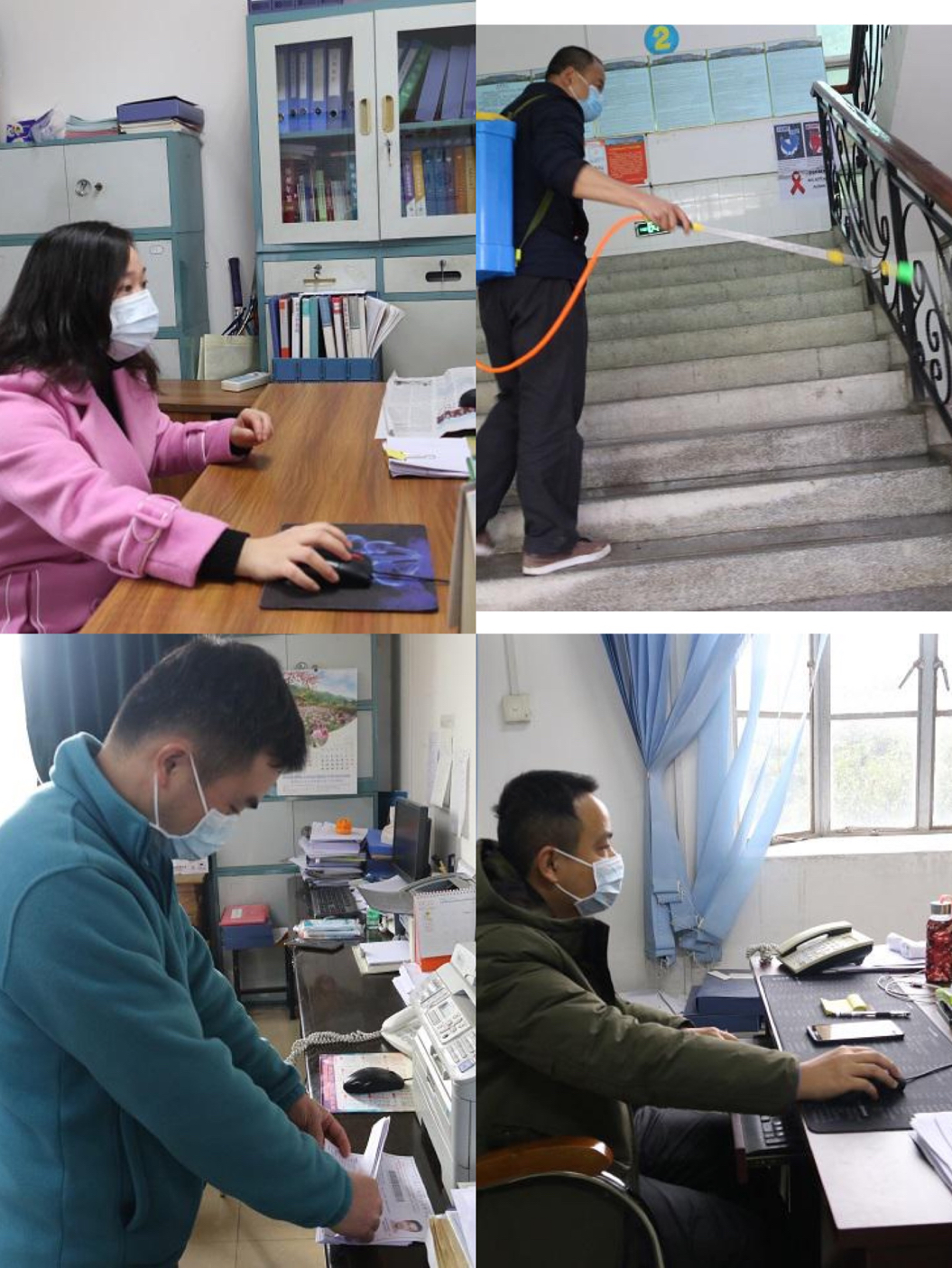 在戰(zhàn)“疫”場上，活躍著一群工會骨干