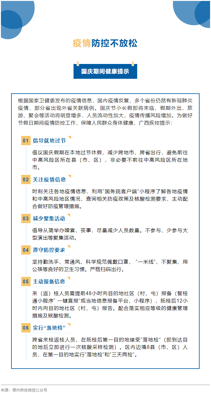 【疫情防控】國慶節(jié)疫情防控不放松，廣西疾控發(fā)布提示.png