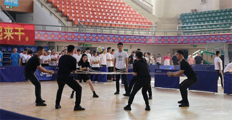 關(guān)注運動會︱賽前必看：同心顛球，強隊示范！