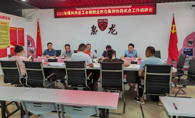 梧州市總工會(huì)開(kāi)展新就業(yè)形態(tài)集體協(xié)商試點(diǎn)工作調(diào)研